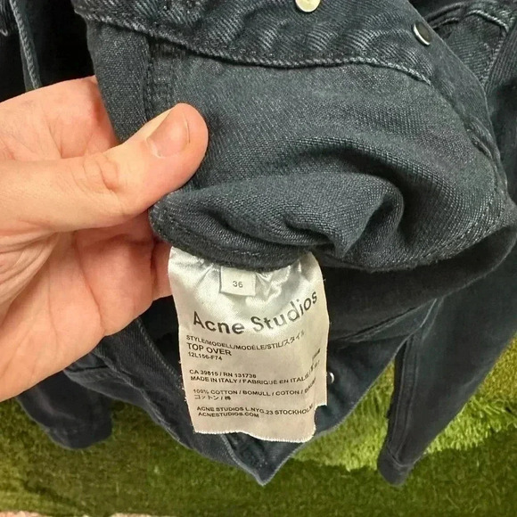 Acne Studios Denim Jacket Small - Picture 4 of 6
